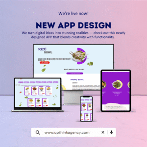 Website and Mobile App development for food services