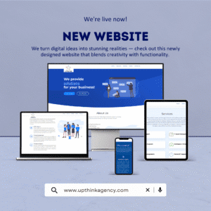 Website development services by Upthink Agency