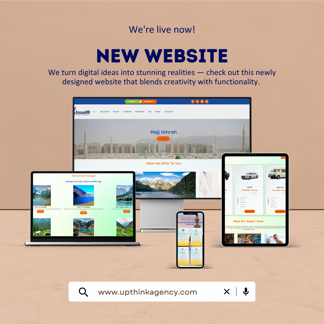Website Development by upthink agency
